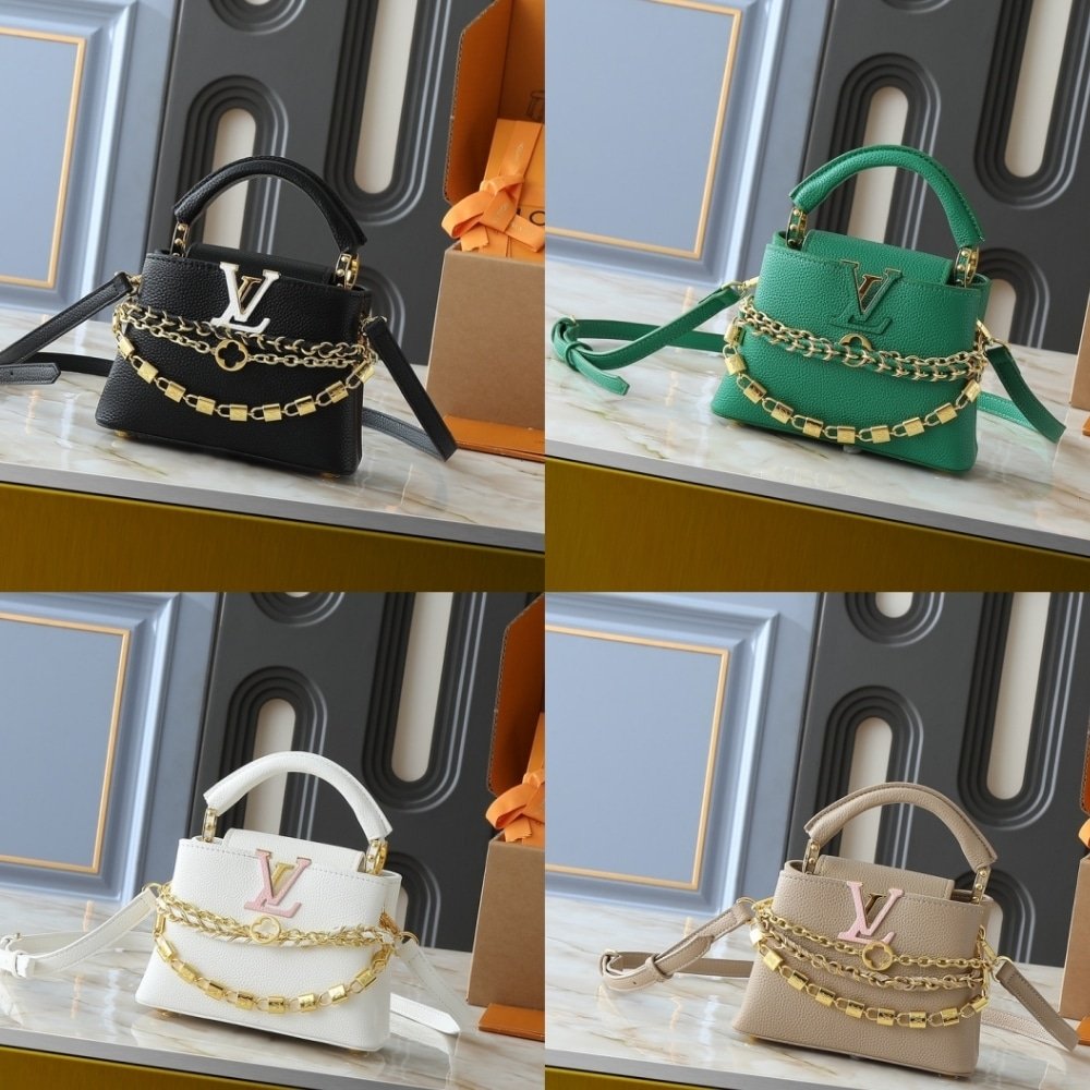 L0vis Vvtt0n Capucines BB Black 21Cm M12345