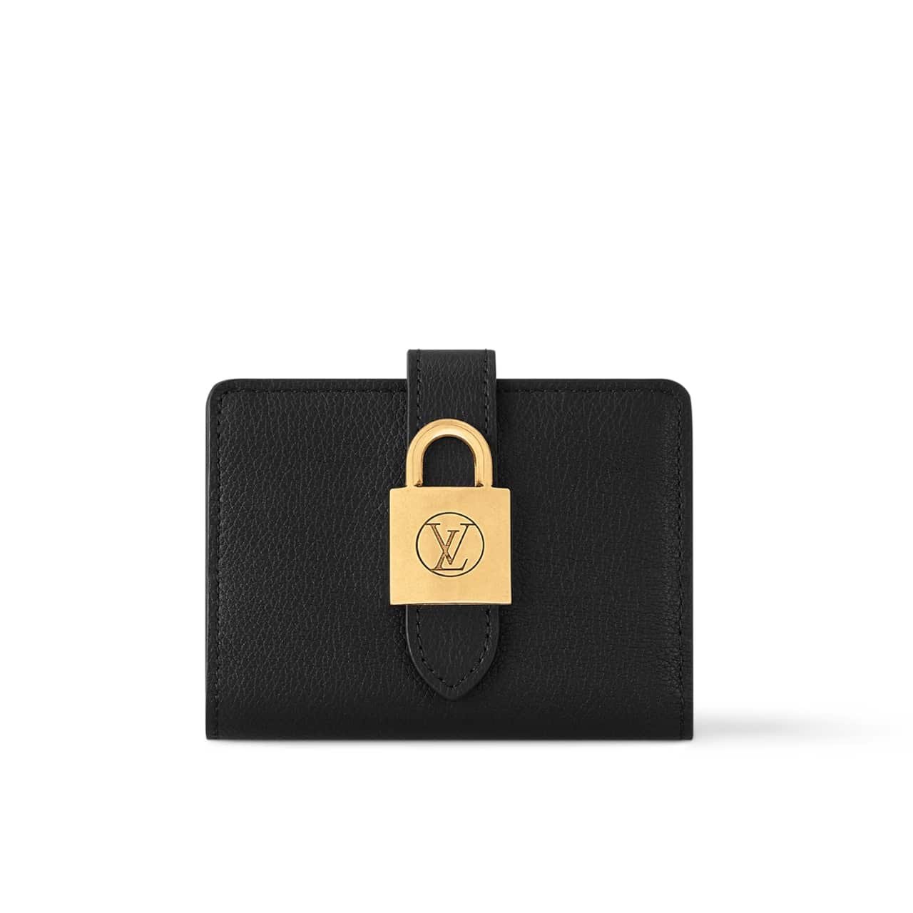 L0vis Vvtt0n Low Key Compact Wallet Black 11Cm M12408