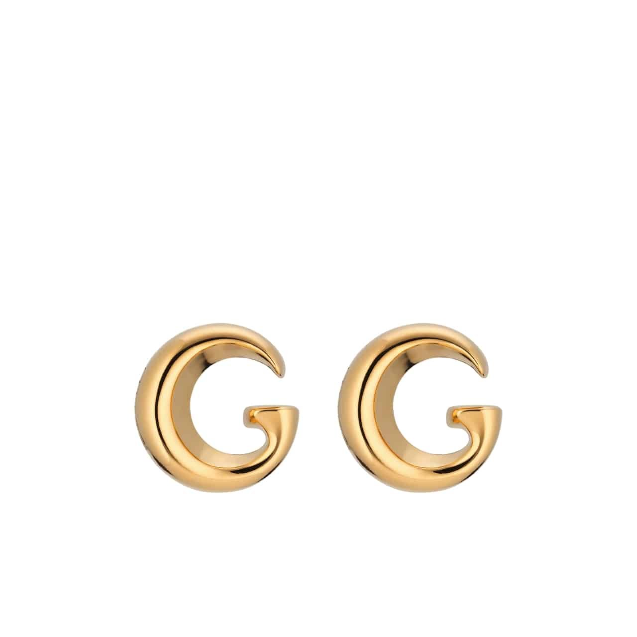 Gvc*1 Earrings With G Motif Gold 789040 I4600 8005