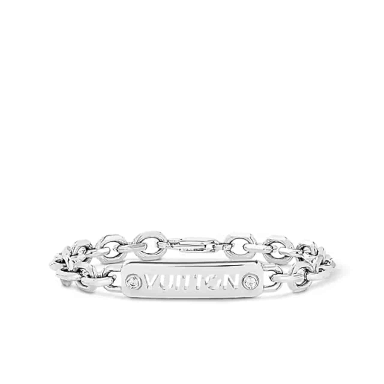 L0vis Vvtt0n Lv Id Bracelet Silver M0994L