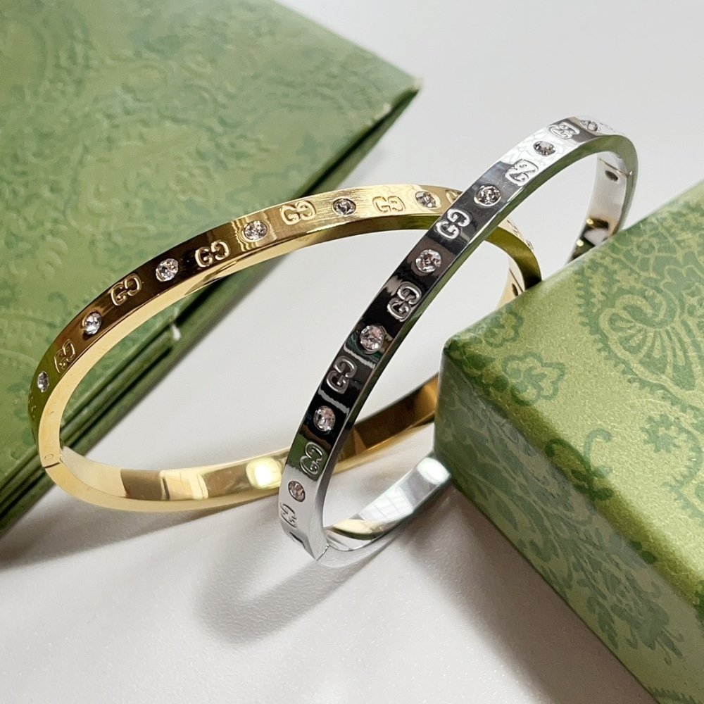 Gvc*1 Gg Bracelet Silver 4Mm