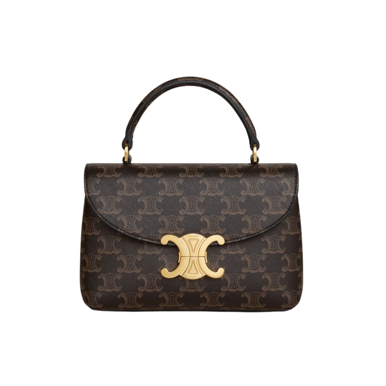 Ce1i*e Teen Nino Bag In Triomphe Canvas 20Cm 118112Frh 04Lu