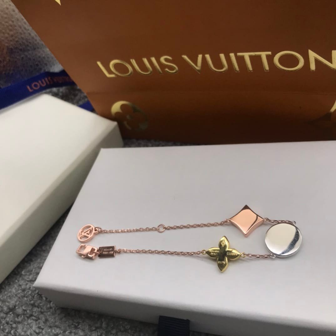 L0vis Vvtt0n Monogram Charm Bracelet