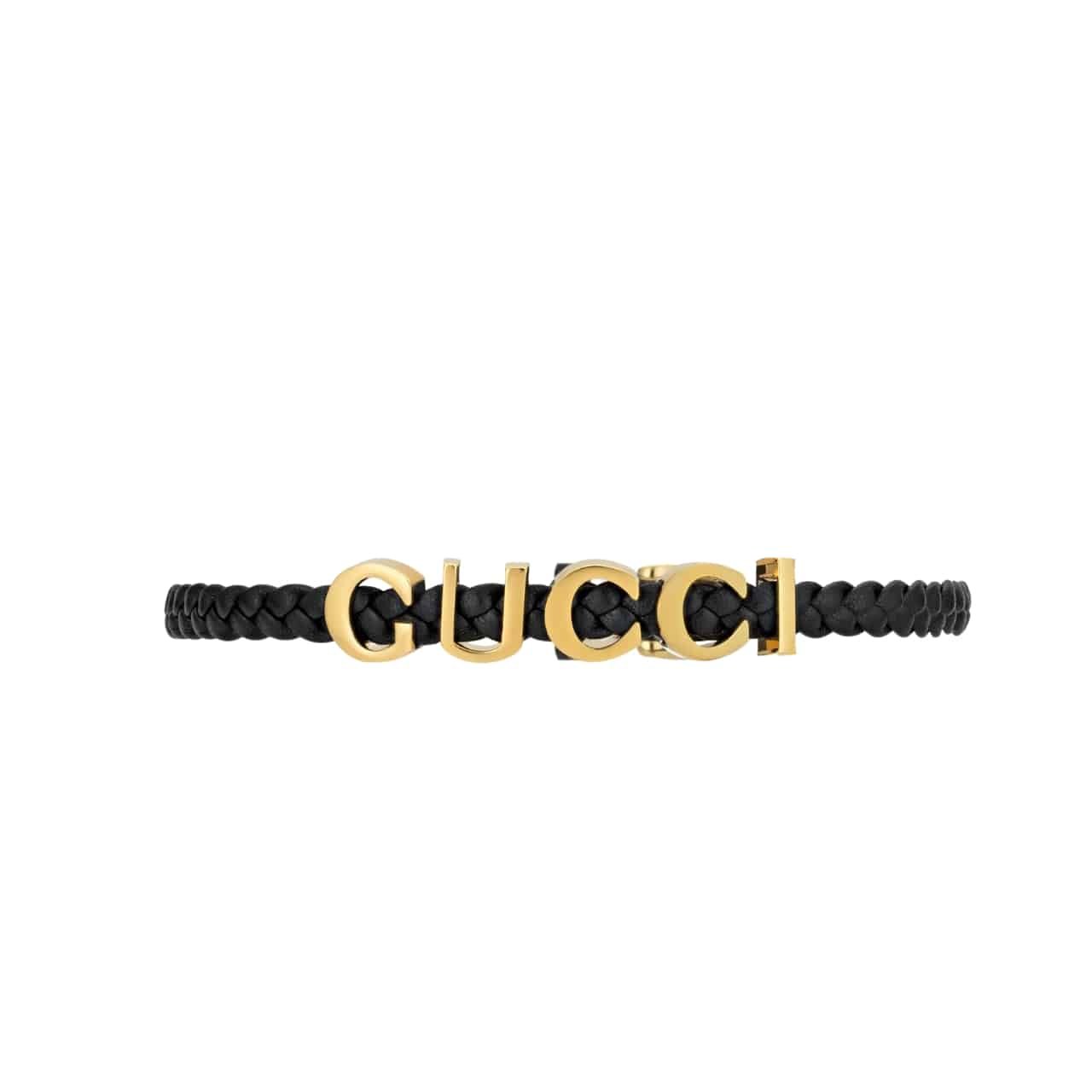 Gvc*1 Leather Gvc*1 Necklace Black 684630 Iaaa1 8029