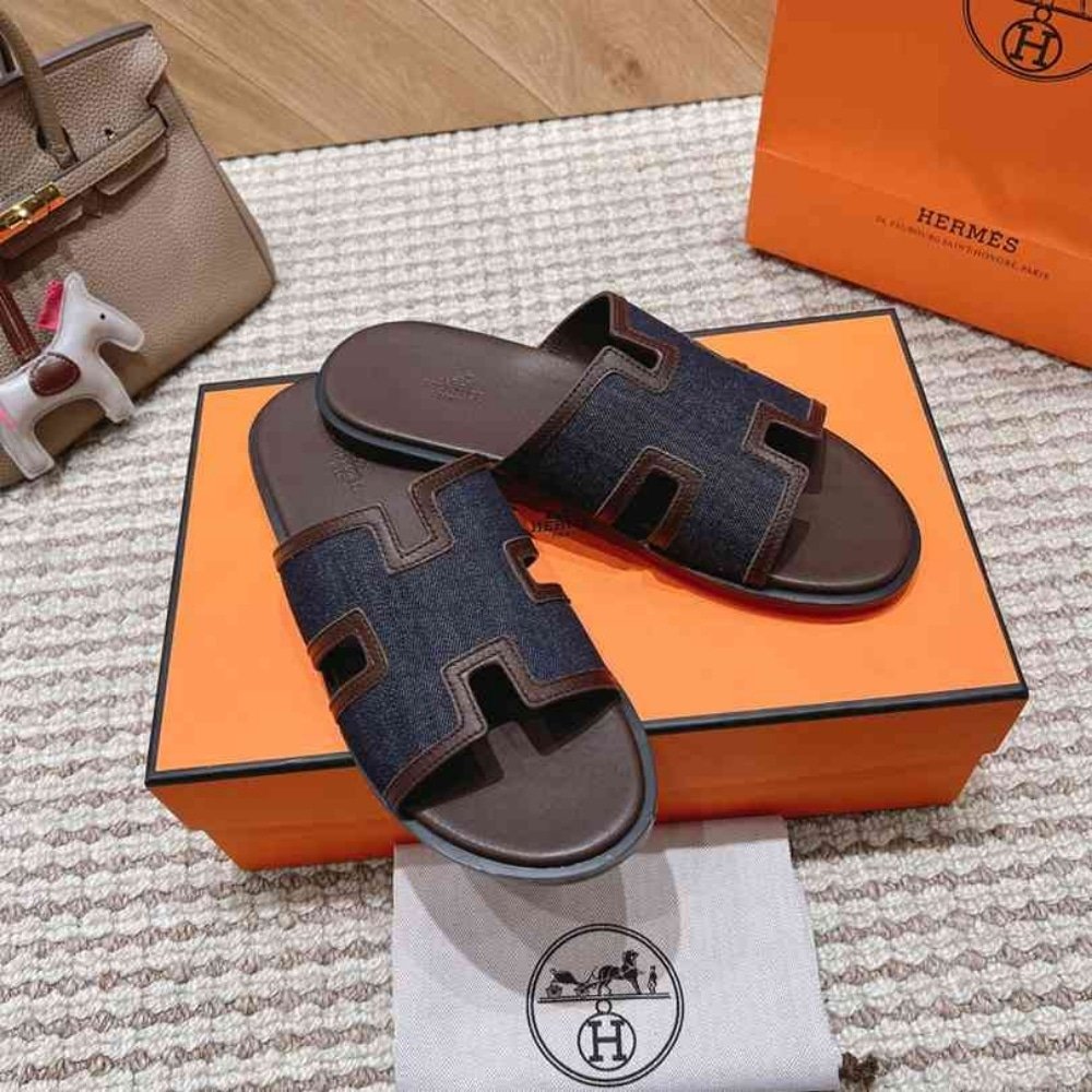 H**me5 Izmir Sandal Blue And Chocolate H232814Zh49400