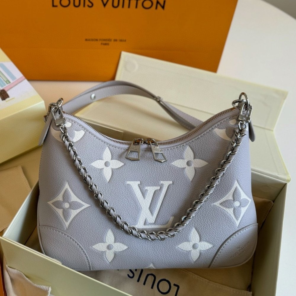 L0vis Vvtt0n Boulogne Bicolor Monogram Empreinte Leather Quartz 27Cm M14211