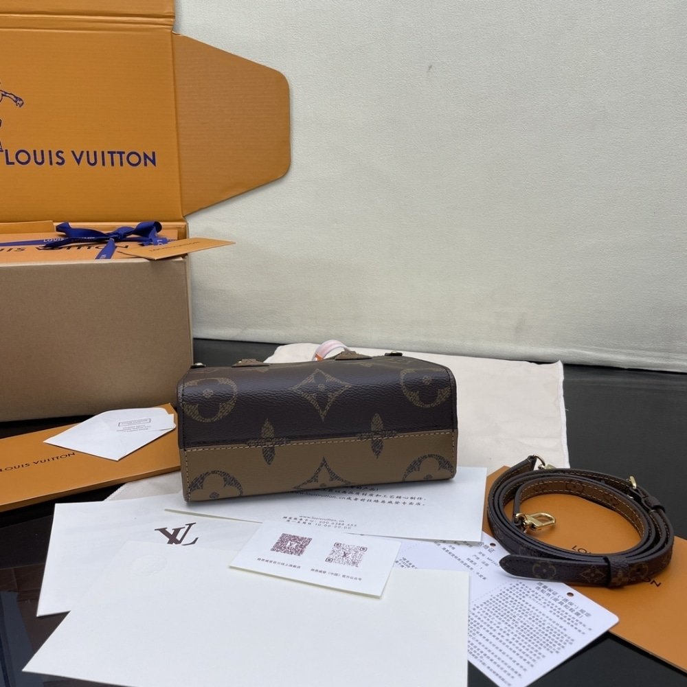 [S*per Vip 1:1] L0vis Vvtt0n Onthego BB Bag Monogram Brown 18Cm M46839