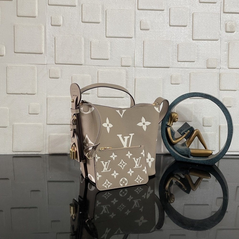[S*per Vip 1:1] L0vis Vvtt0n All In BB Bag Tourterelle Grey 18Cm M13045
