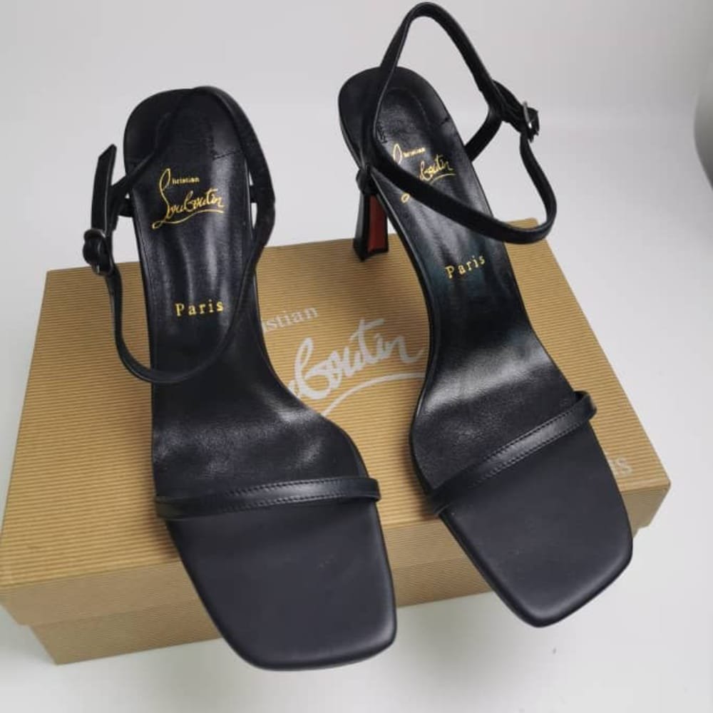 Chr1st1an Louboutin Condora Sandal 85 Black 1230611B439