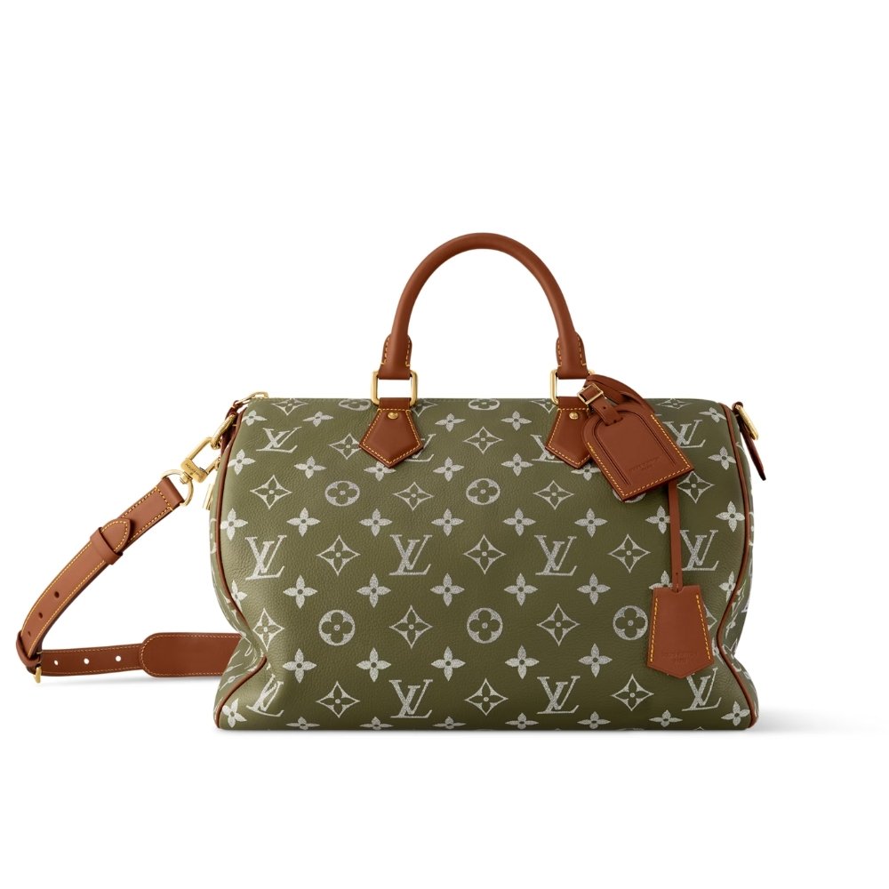 L0vis Vvtt0n Speedy P9 Bandoulière 40 Bag Green Sancha 40Cm M15244