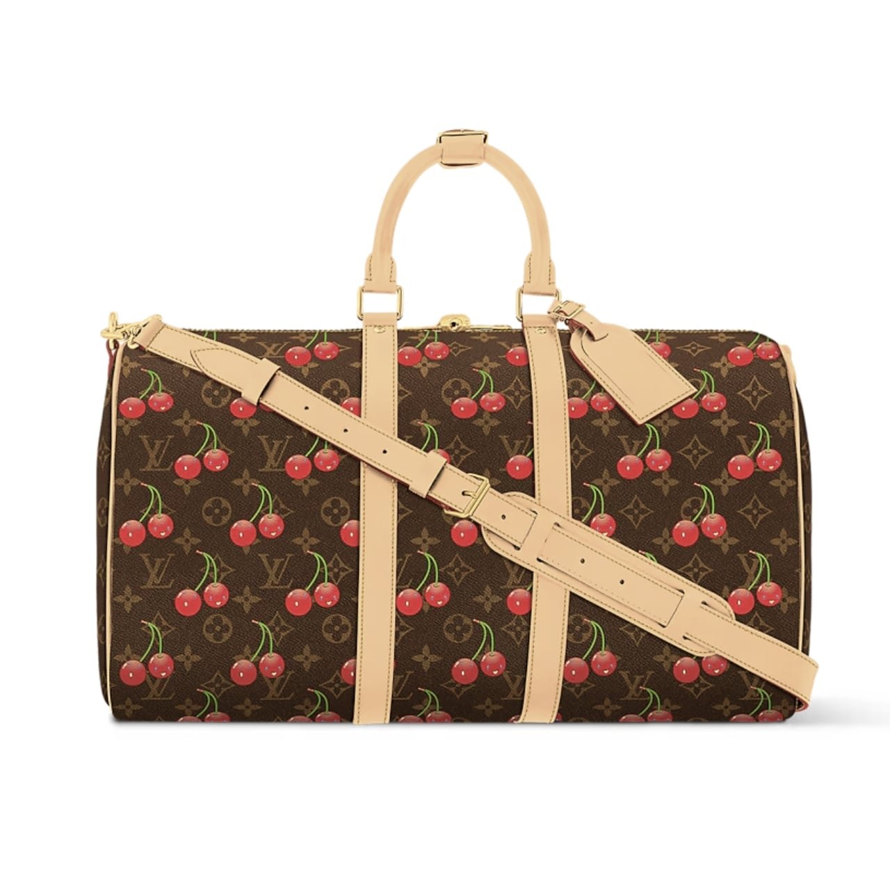 L0vis Vvtt0n X Takashi Murakami Keepall Bandoulière 45 Monogram Brown M13764