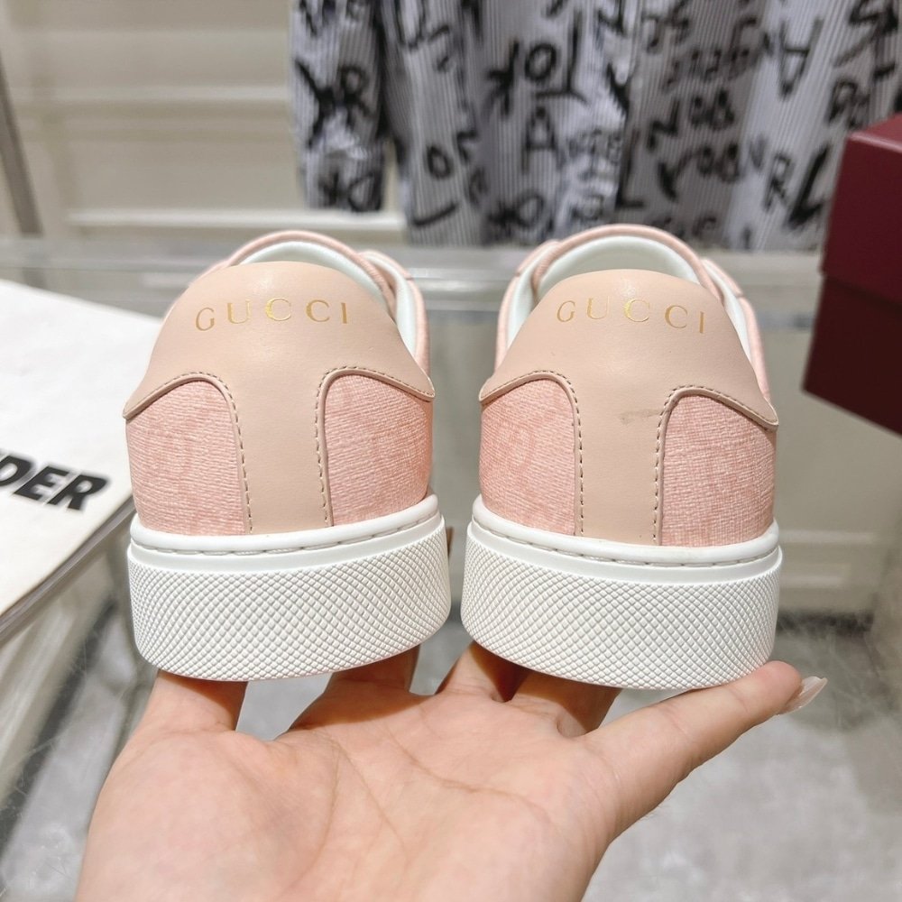 Gvc*1 Ace Sneaker With Web Pink 812026 Fad2A 8741