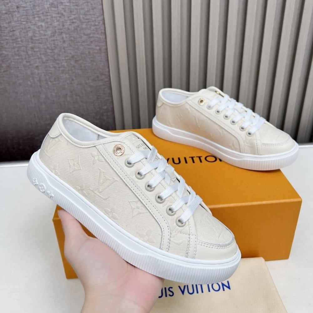 L0vis Vvtt0n Lv Lagoon Sneaker Beige 1Ahoqr