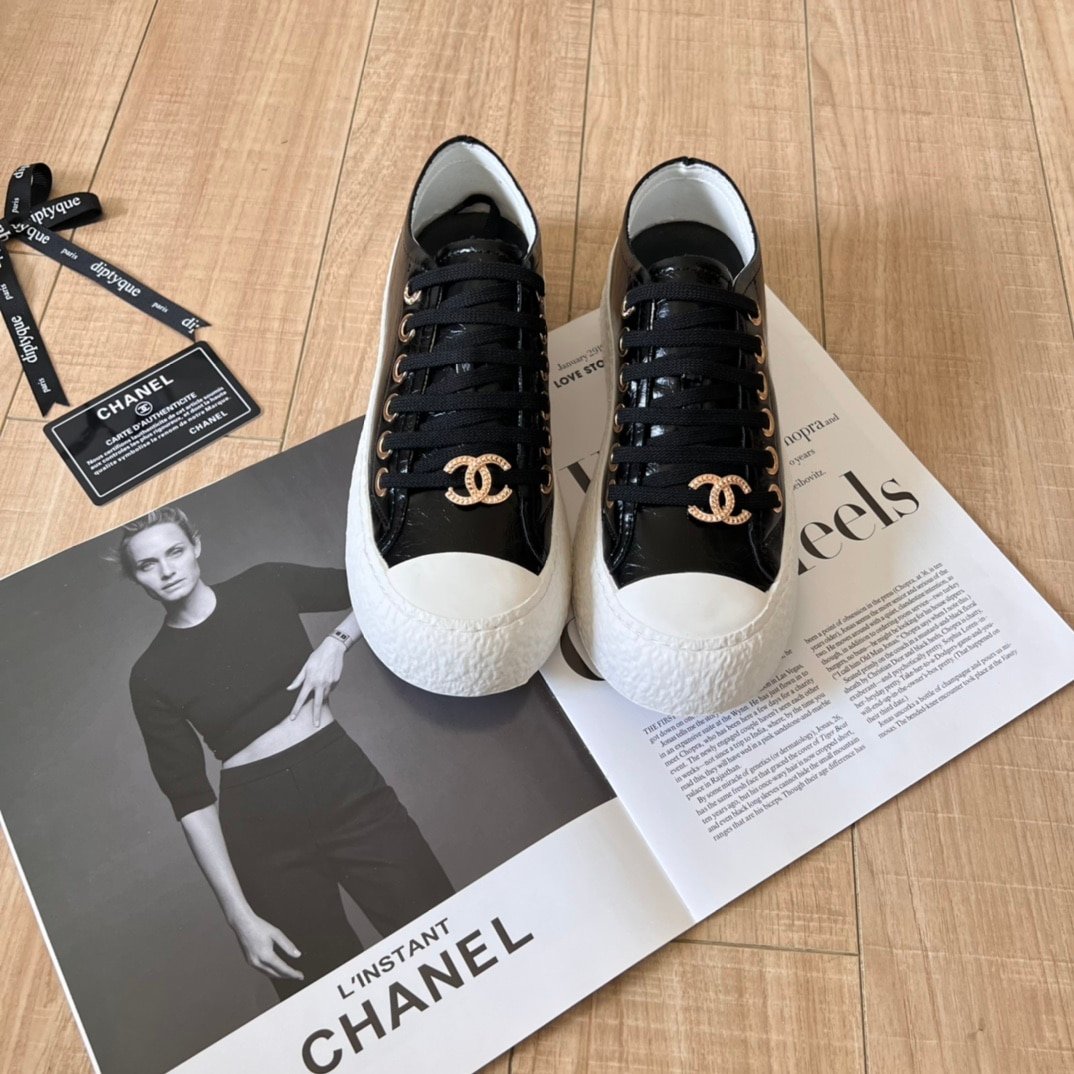 Ch**el Women’S Sneaker Cc Trainers In Black