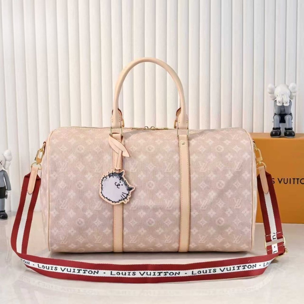 L0vis Vvtt0n Keepall Bandoulière 45 Meowgram Canvas 45Cm M25787