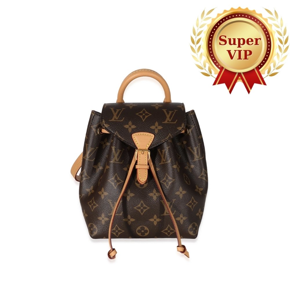 [S*per Vip 1:1] L0vis Vvtt0n Montsouris BB Monogram Canvas Brown 17Cm M45502