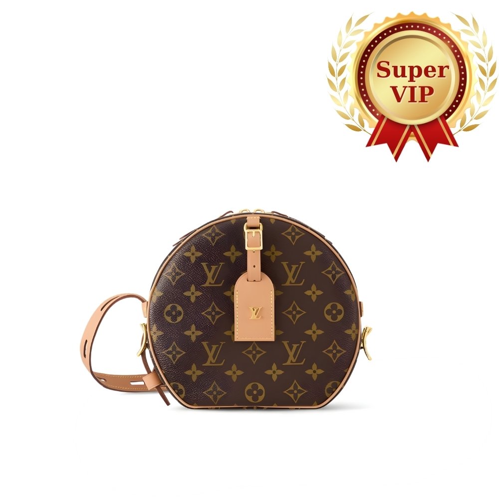 [S*per Vip 1:1] L0vis Vvtt0n Boite Chapeau Souple MM Monogram Exterior 20Cm M45647