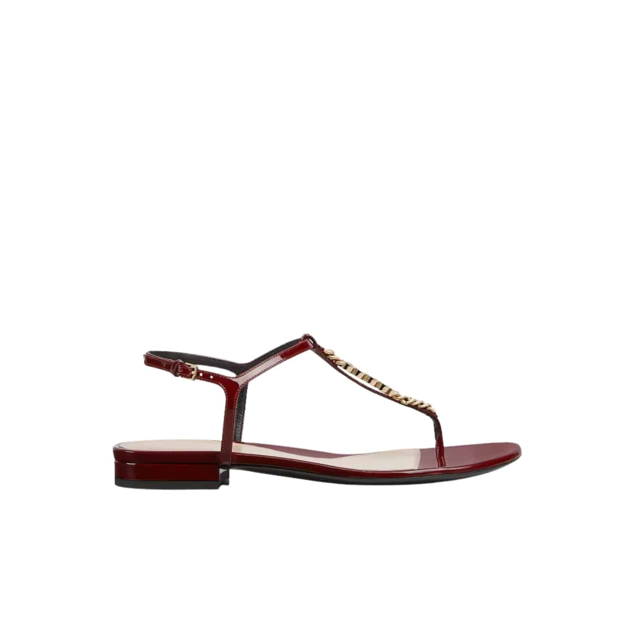 Gvc*1 Signoria Thong Sandal Red 782415 Bnc00 6207