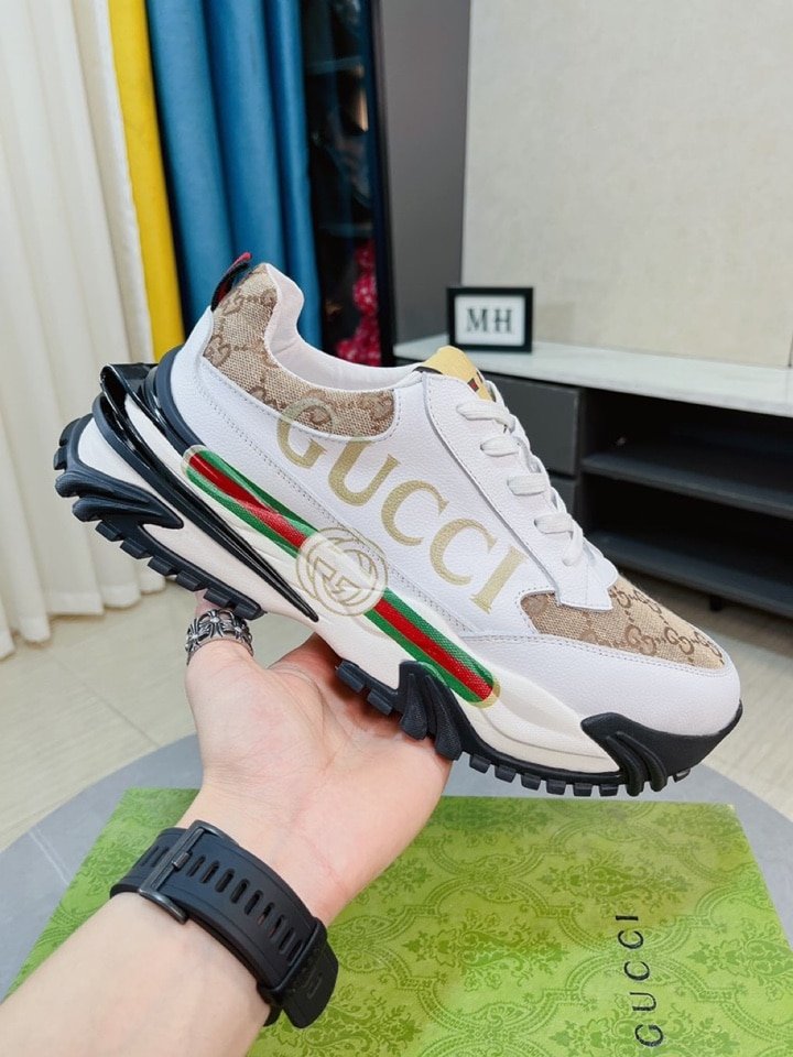 Gvc*1 Gc Rhython Leather Sneaker White