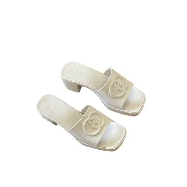 Gvc*1 Women Slide Sandal White
