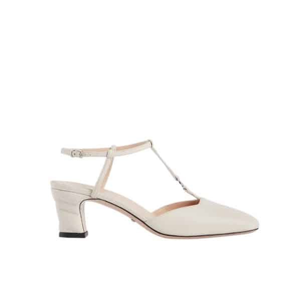 Gvc*1 Women’S Petite Gg Slingback Pump White 723446 Bko00 9049