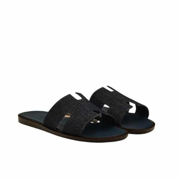 H**me5 Izmir Sandal Noir Denim