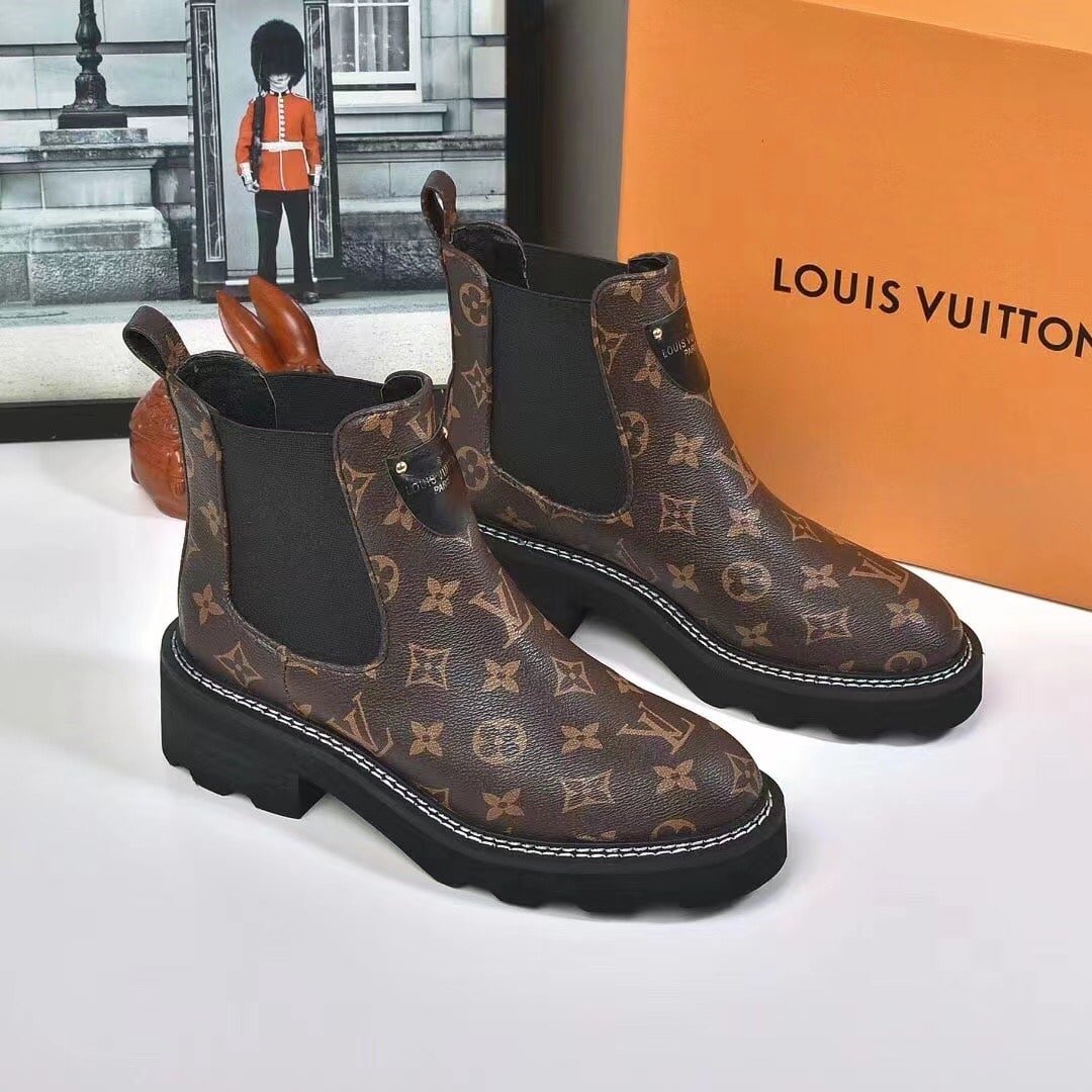 L0vis Vvtt0n Lv Beaubourg Ankle Boots Cacao Brown 1A8Qcl