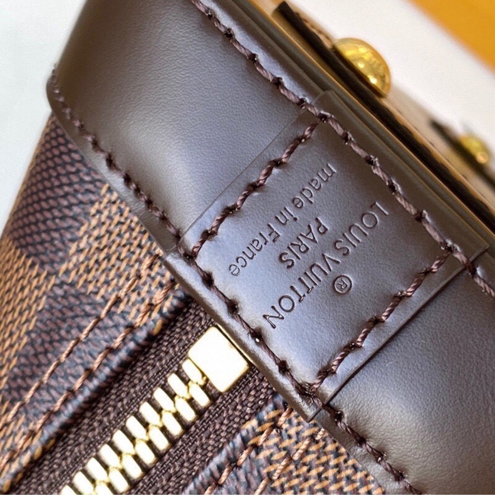 [S*per Vip 1:1] L0vis Vvtt0n Alma Bb Damier Ebene Canvas 23Cm N40606