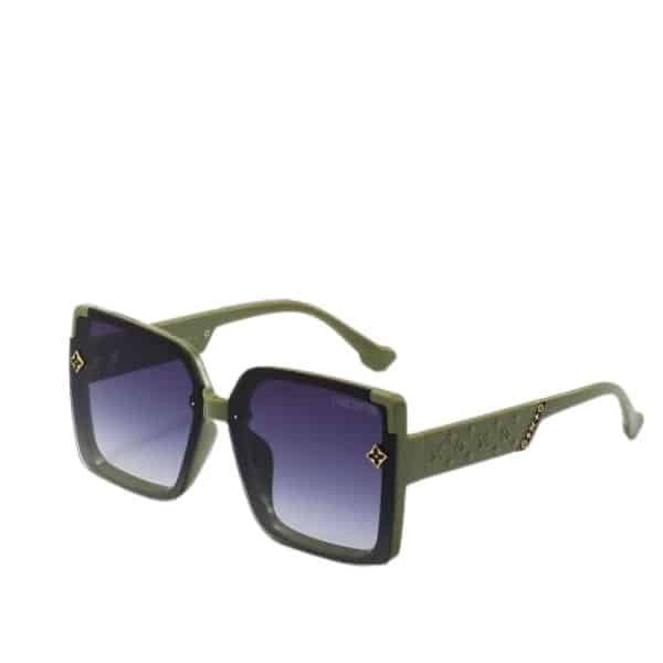 L0vis Vvtt0n Monogram Square Glasses Green