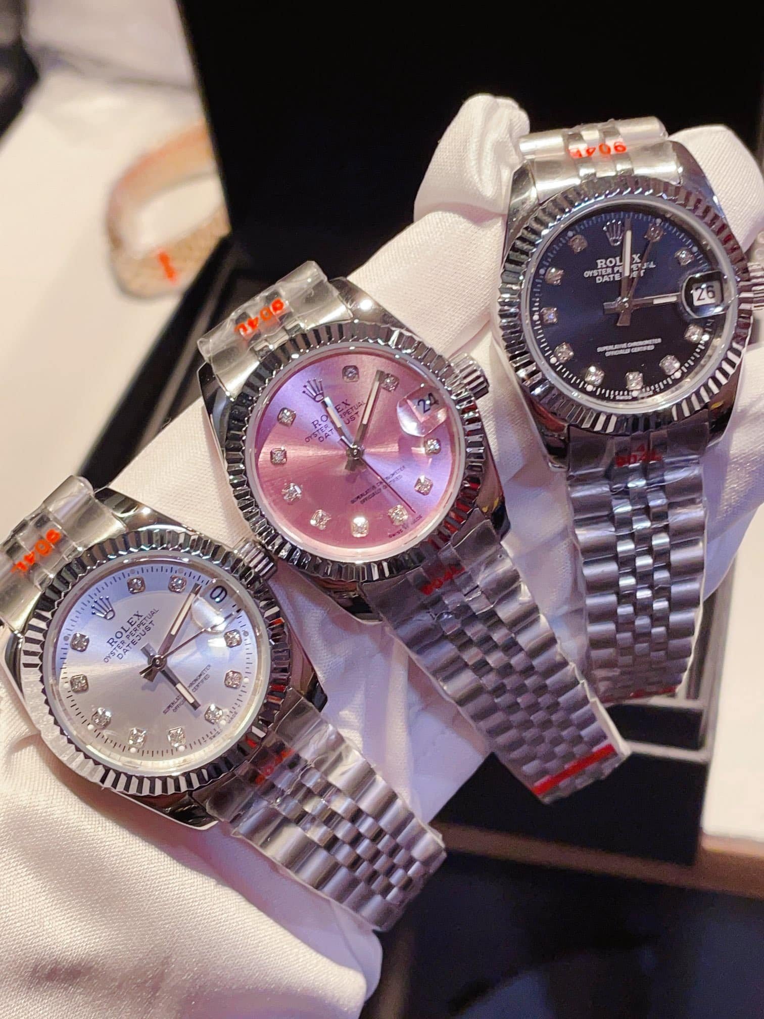 R01ex Datejust 31 White Gold With Black 40Mm