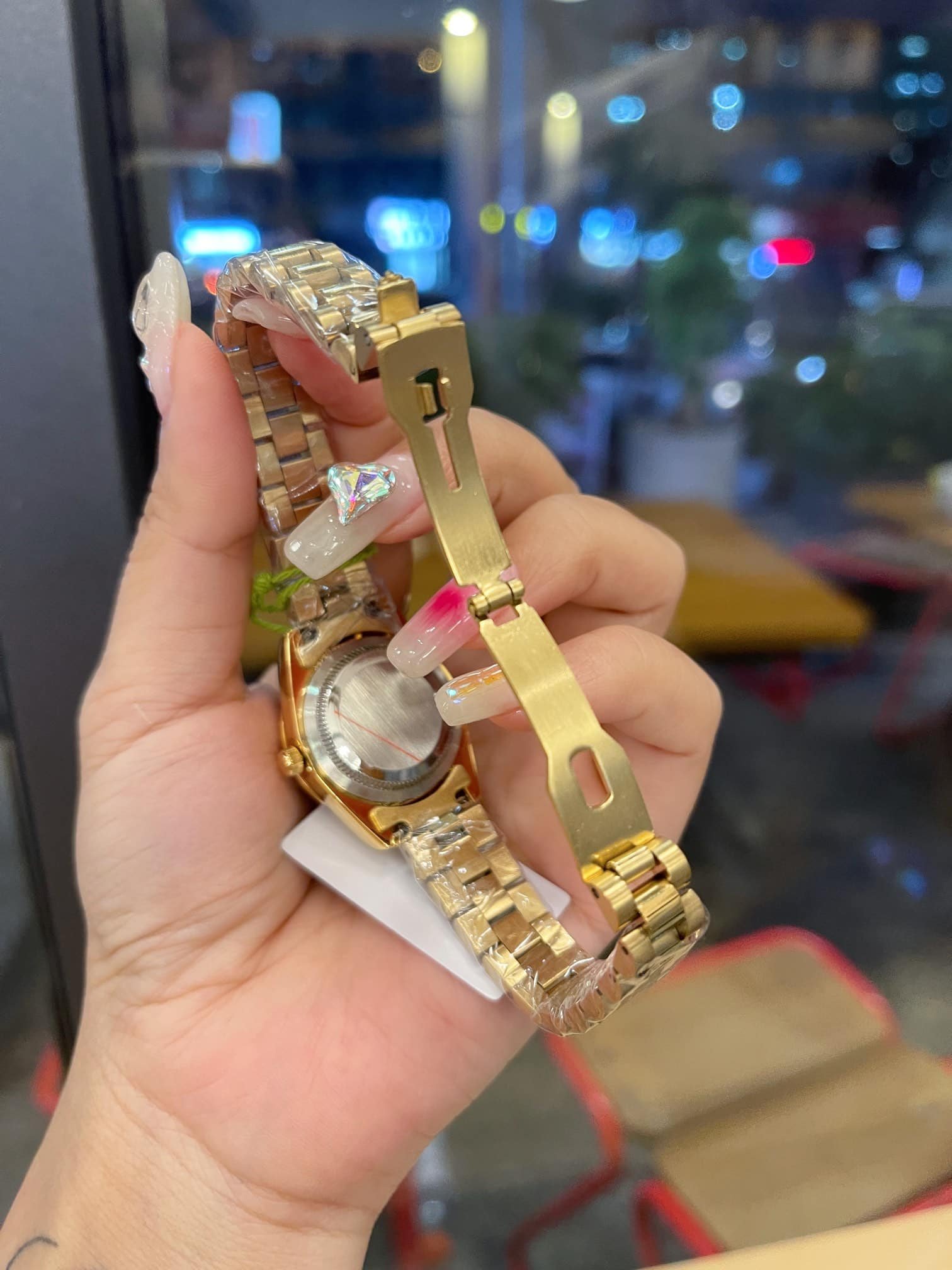 R01ex Lady Datejust 28 D1am0nd Dial 18K Gold In White 28Mm