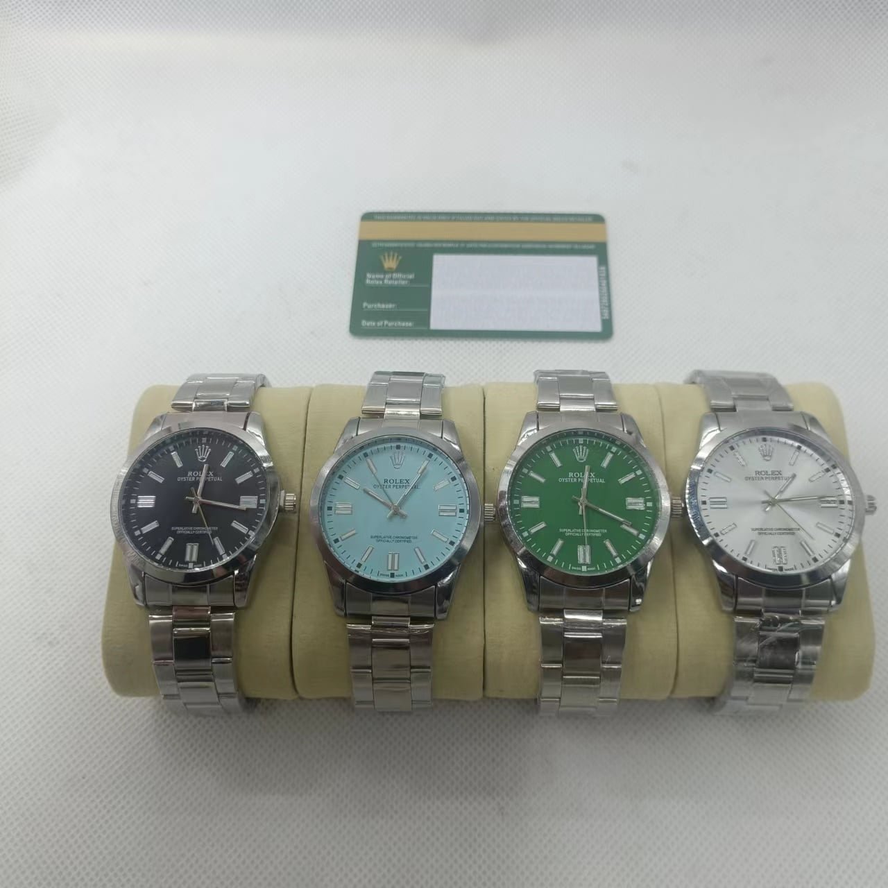 R01ex Oyster Perpetual Watch 41Mm Green Dial 126000 0005