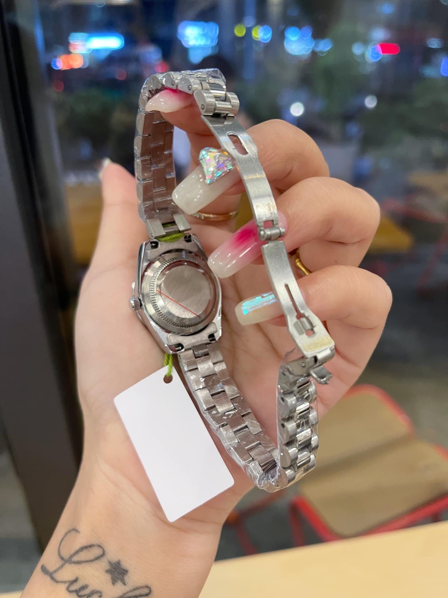 R01ex Lady Datejust 28 Silver Jubilee D1am0nd Dial In Pink 28Mm