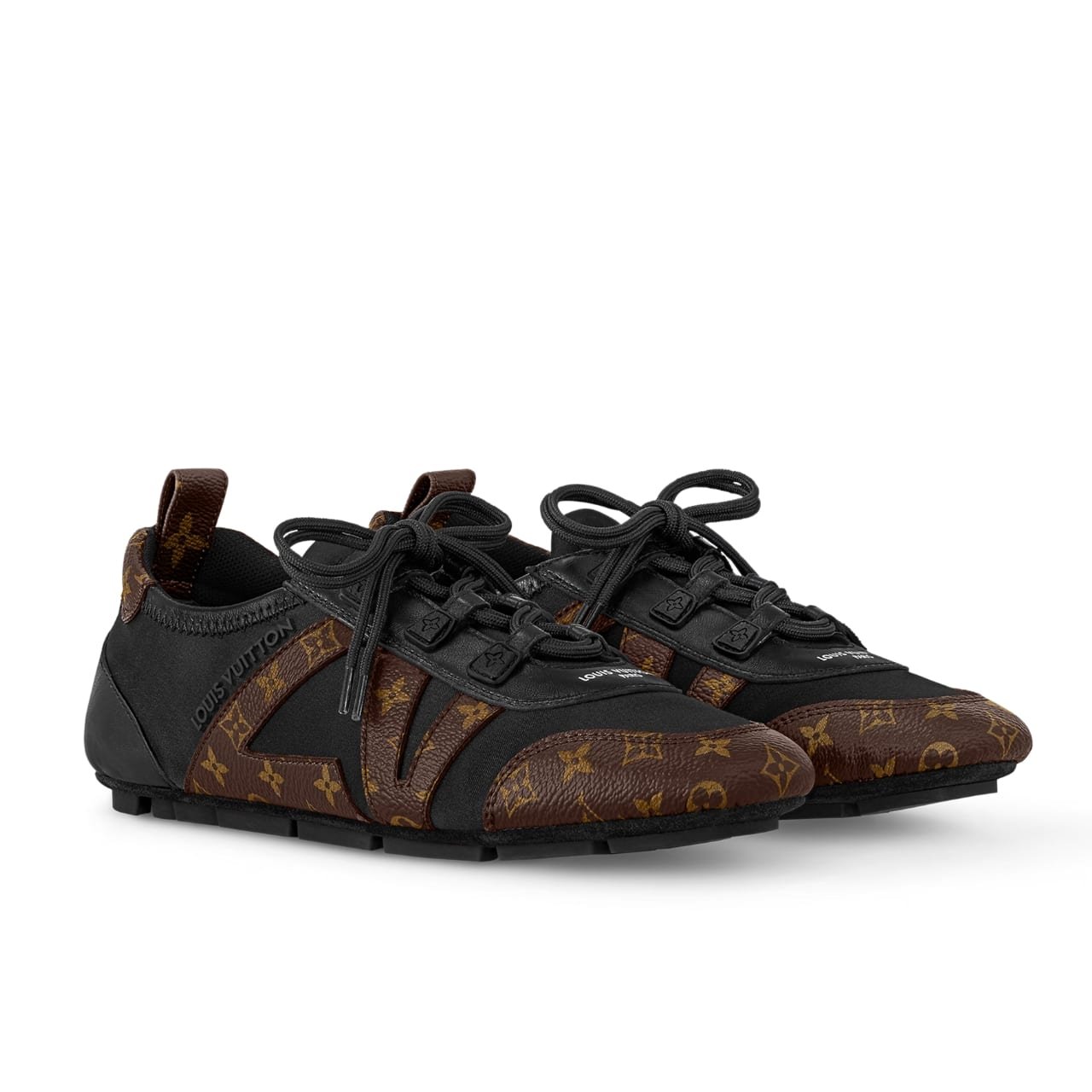 L0vis Vvtt0n Lv Sneakerina Monogram Black 1Ahndo