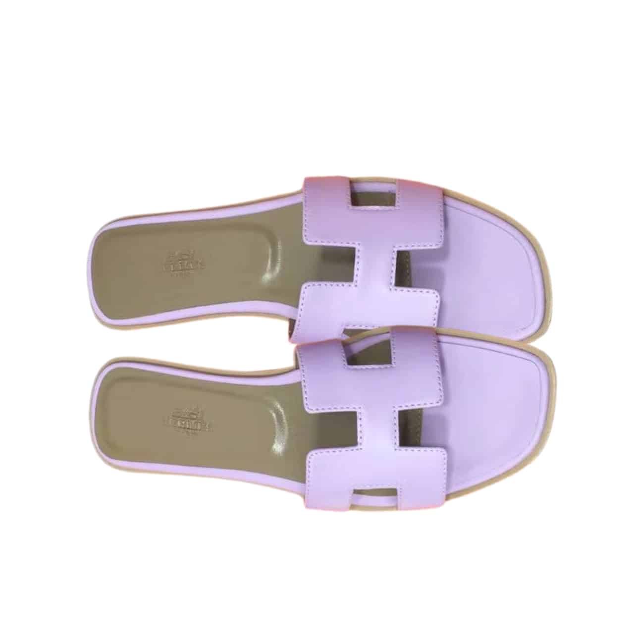 H**me5 Oran Sandal Epsom Violet Amethyste