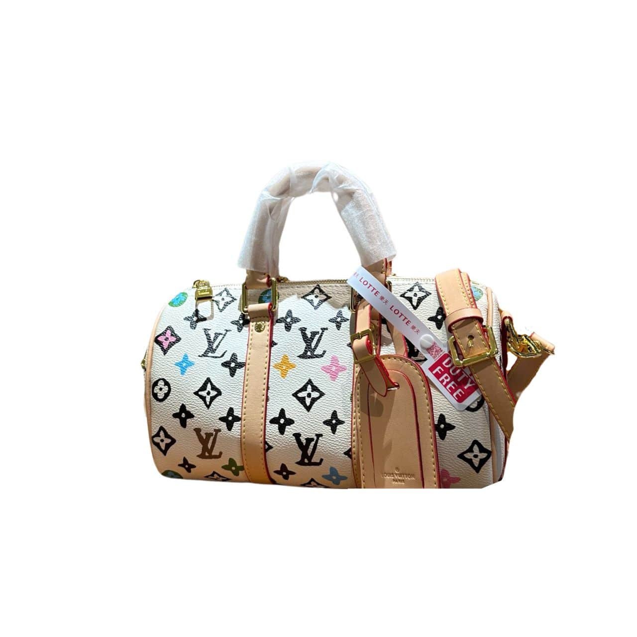 L0vis Vvtt0n Speedy 25 Handbag Monogram Canvas In Multicolor 25Cm