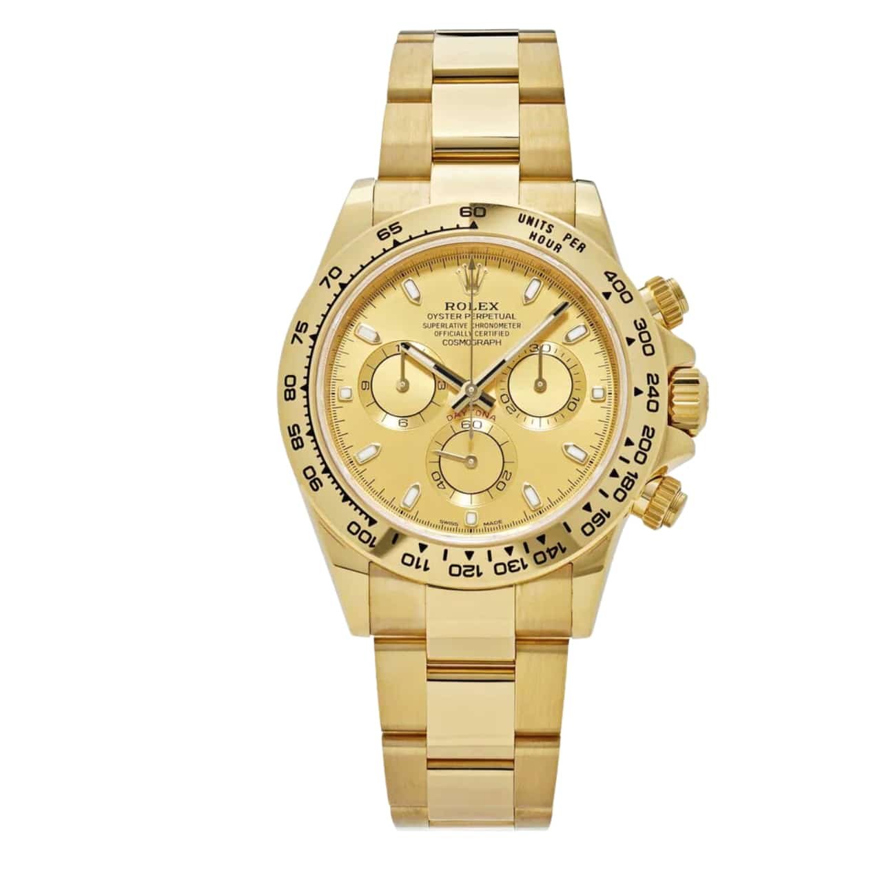 R01ex Cosmograph Daytona Gold Champagne 40Mm 116508 0003