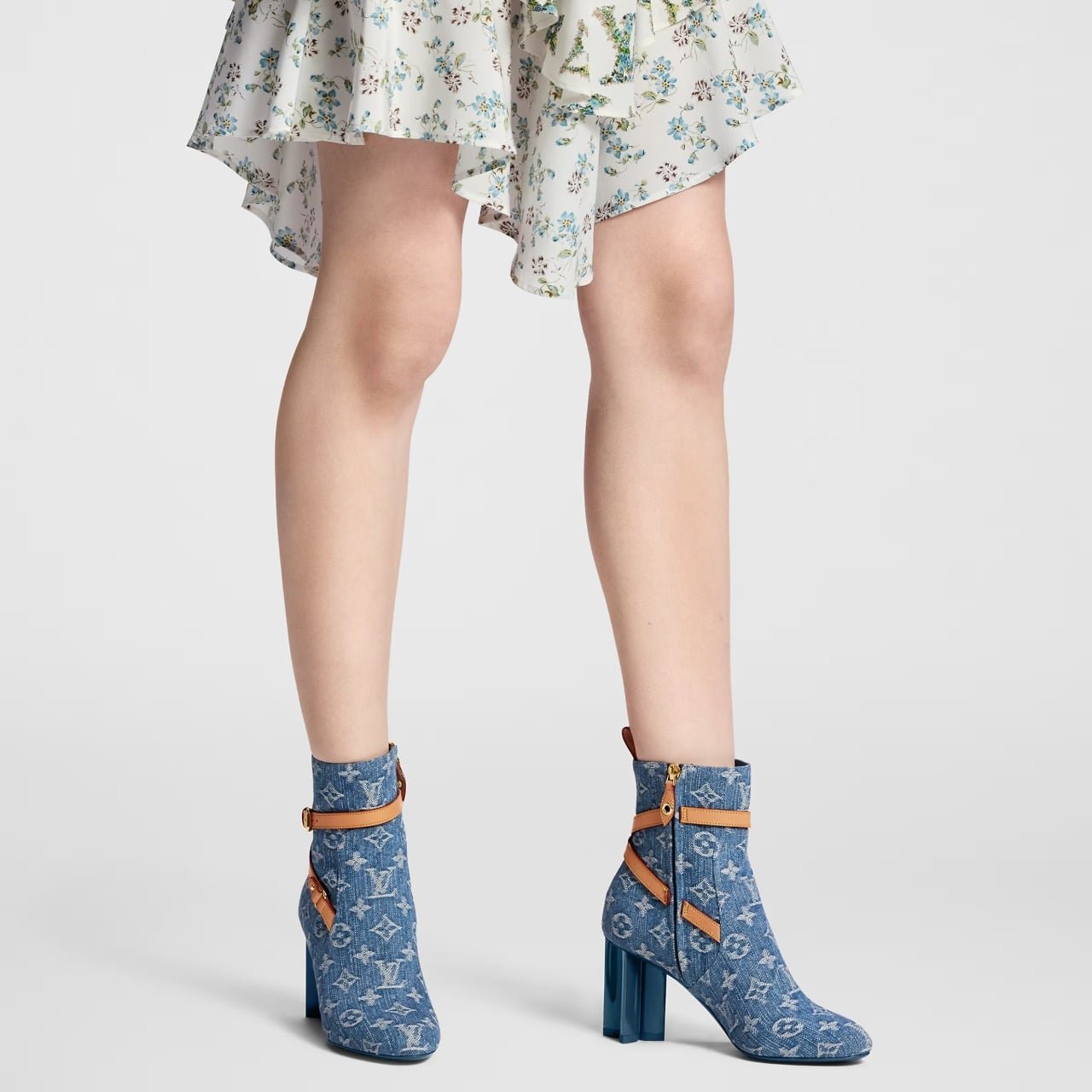 L0vis Vvtt0n Silhouette Ankle Boots Denim Blue 1Acjtu