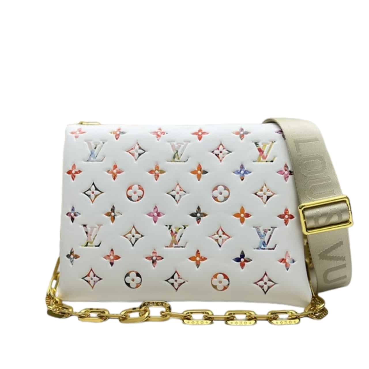 L0vis Vvtt0n Bolso Coussin PM White 26Cm M21209