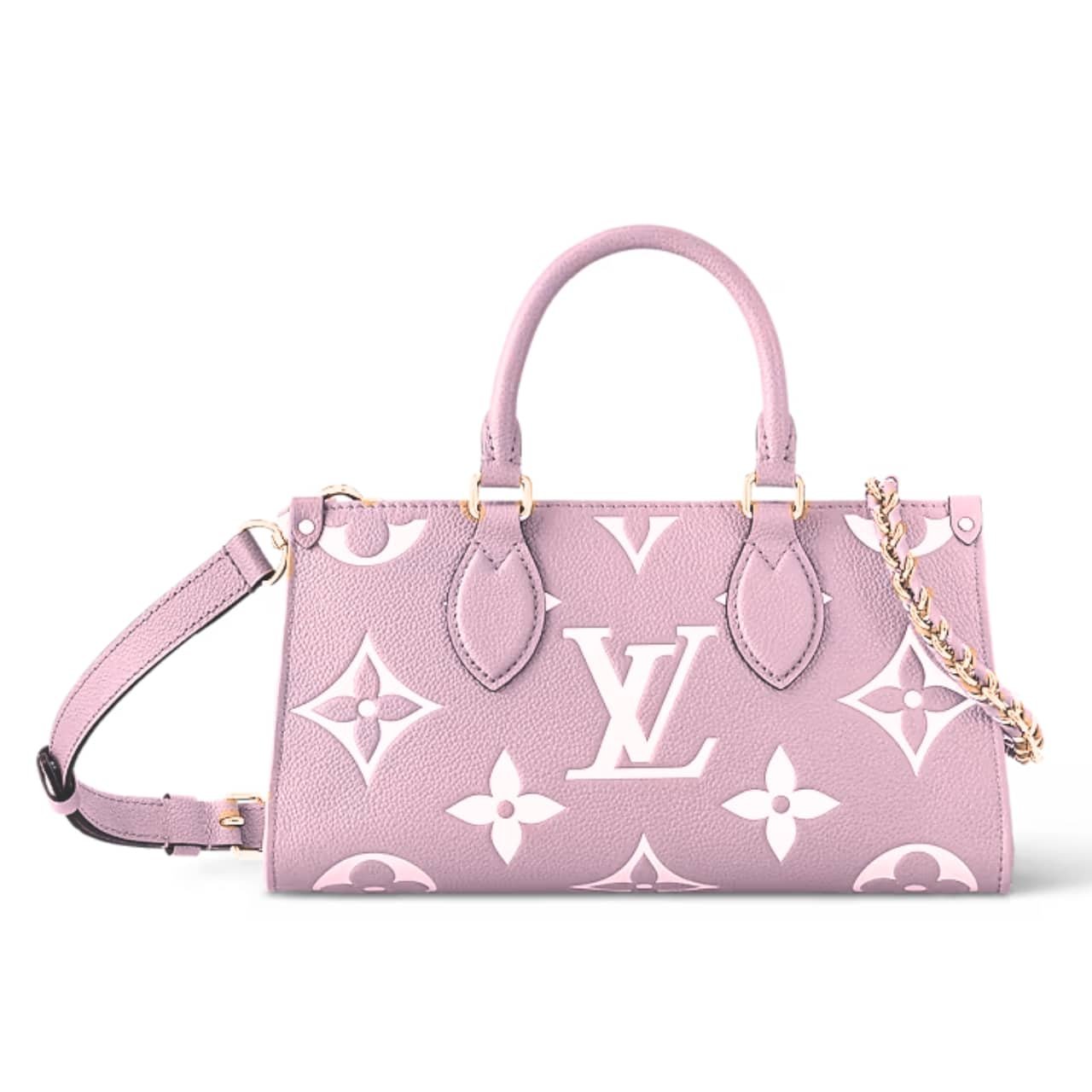 L0vis Vvtt0n Onthego East West Bag Pink White 25Cm