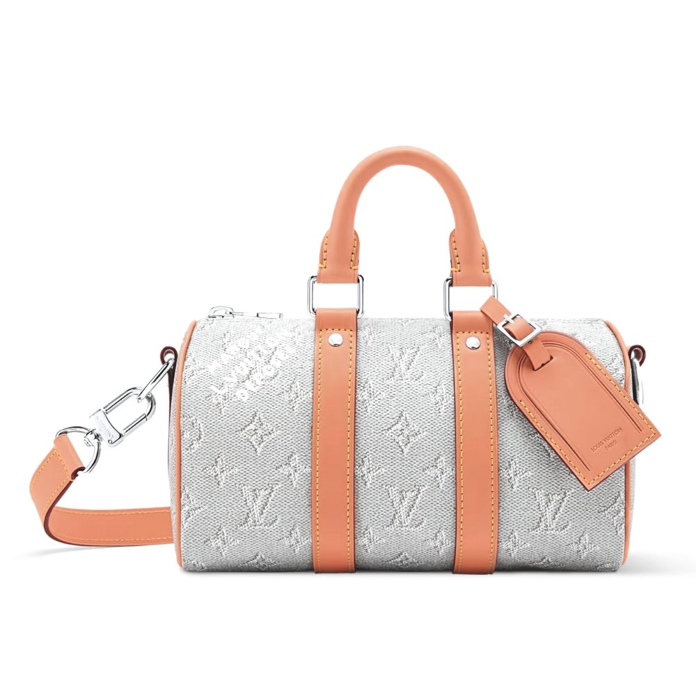 L0vis Vvtt0n Keepall Bandoulière 25 Light Gray 25Cm M27161