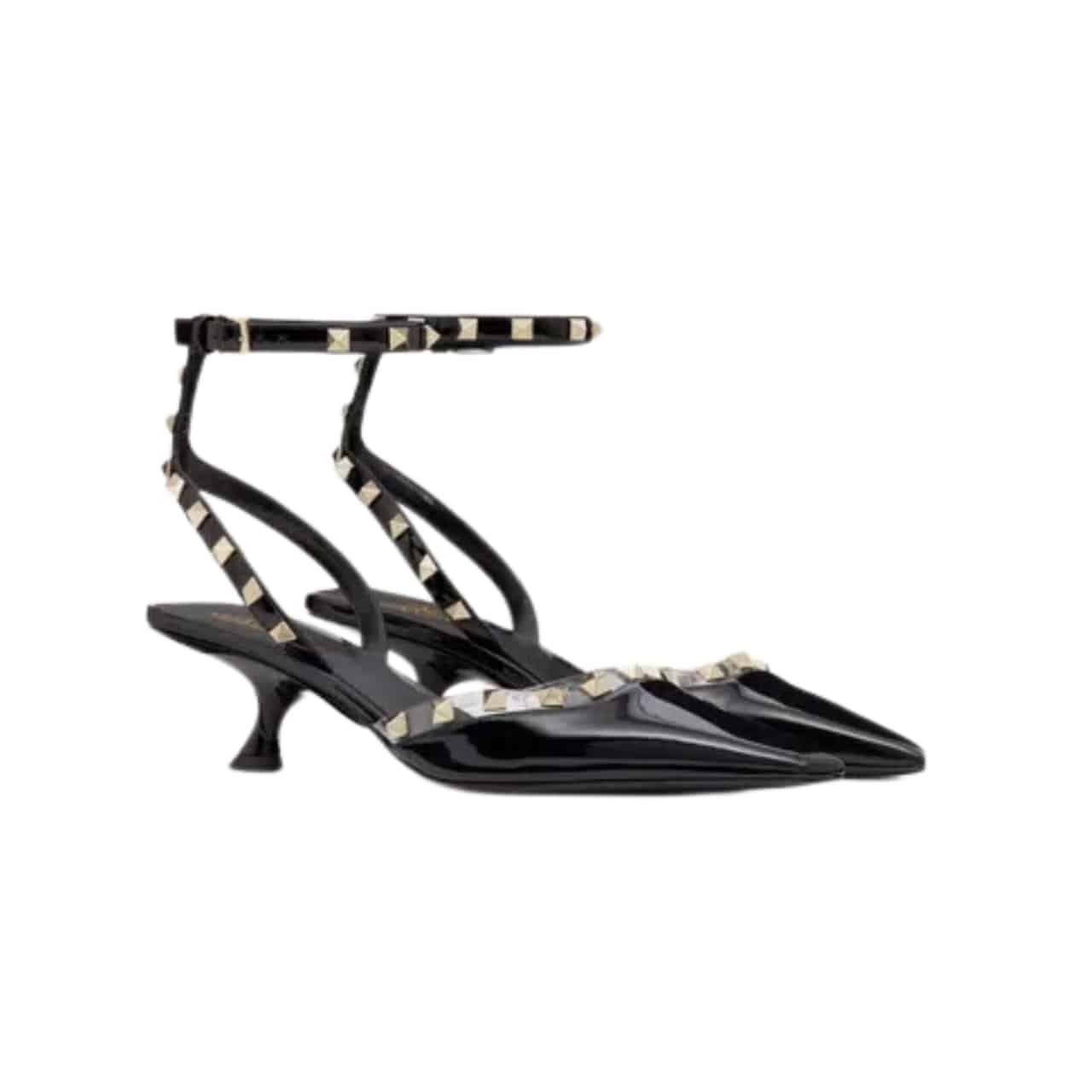 Va1e*ntin0 Garavani Rockstud Couture Pumps Black