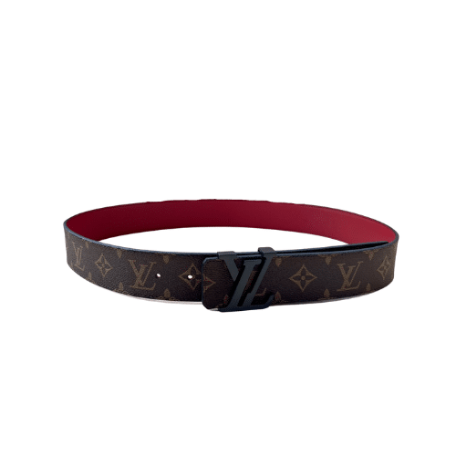 L0vis Vvtt0n Lv Initiales Reversible Monogram Belt 4Cm