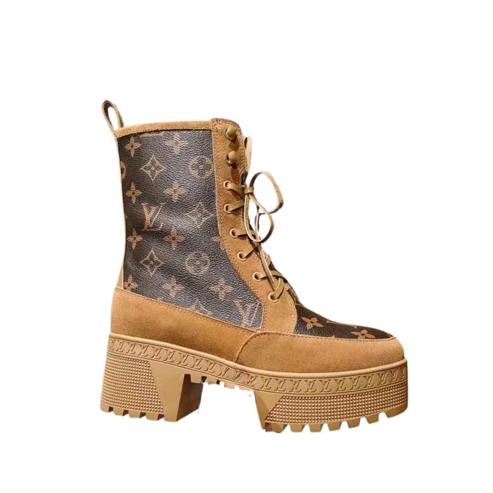 L0vis Vvtt0n Laureate Platform Desert Boot Brown