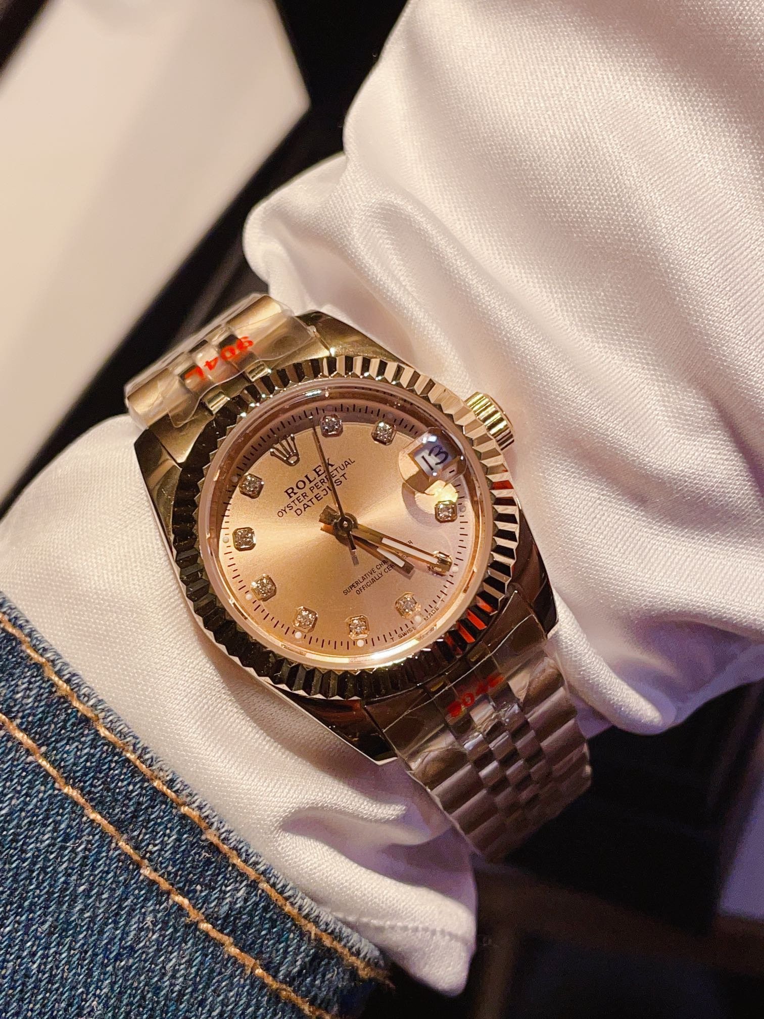 R01ex Datejust 31 Gold 40Mm