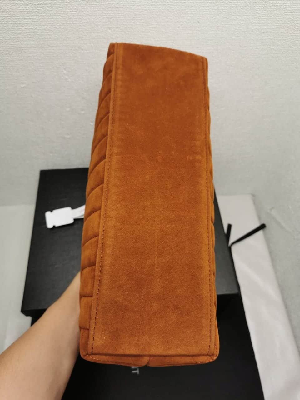 Sa1nt Lau*nt Loulou Medium In Suede Cinnamon Brown 31Cm 5749461U8C77761