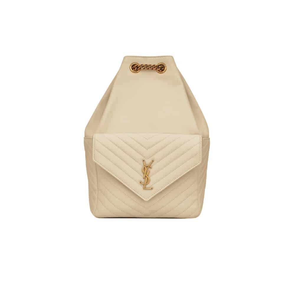 Sa1nt Lau*nt Joe Backpack In Beige 29Cm 6726091El079207